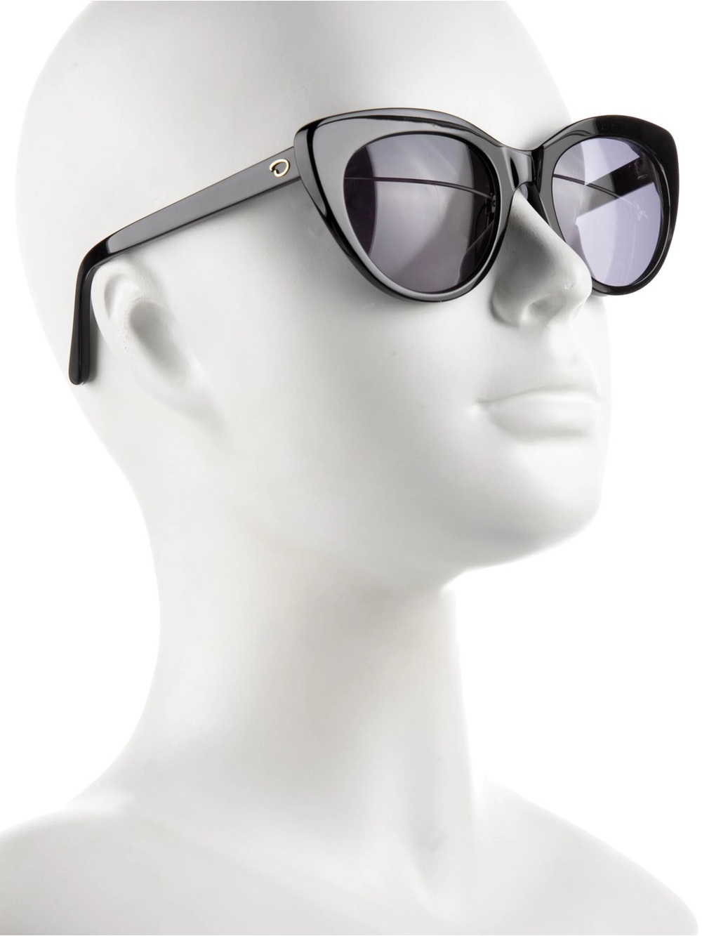 Oscar De La Renta Black Cat-Eye Women's Sunglasses